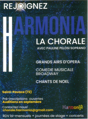 affiche chorale inscrip