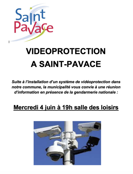 Affiche videoprotection