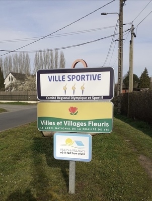 Panneau ville sport