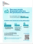 affiche liste électorale