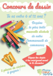 Affiche dessin mascotte