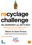 affiche recyclage portable 2021